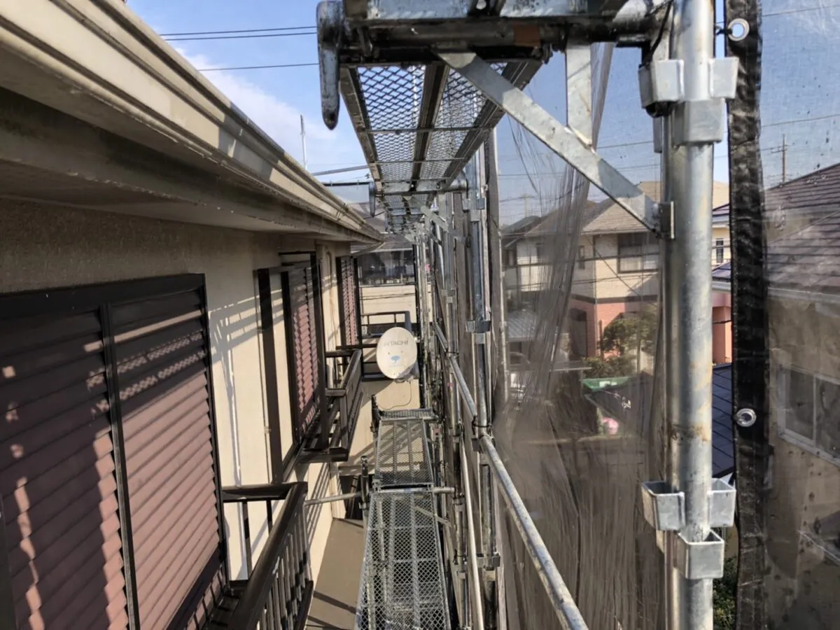 仮設 鉄柱 DIY 自宅にも