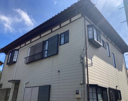 千葉市中央区の外壁塗装施工前の写真