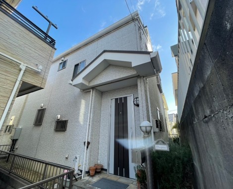 千葉県千葉市中央区の外壁塗装前の家の写真