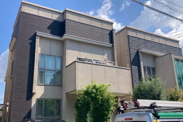 千葉市花見川区の外壁塗装前の写真