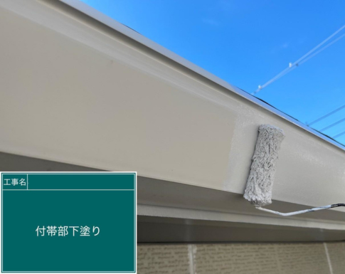 千葉市緑区の外壁塗装工事のシーリングの写真