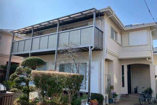 千葉県四街道市の外壁塗装後の写真