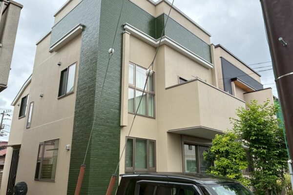 千葉市花見川区の外壁塗装前の写真