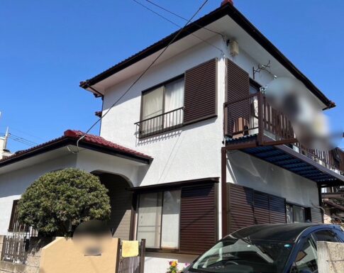 千葉市中央区の外壁塗装の完工後の写真