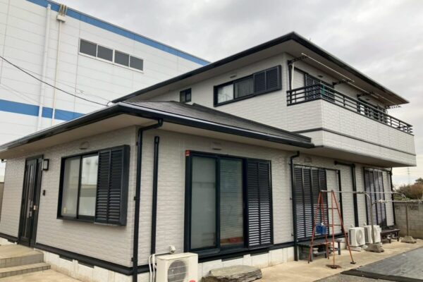 千葉市花見川区の外壁塗装施工後の写真